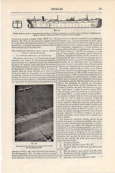 LAMINA V09310: Buque cisterna de petroleo