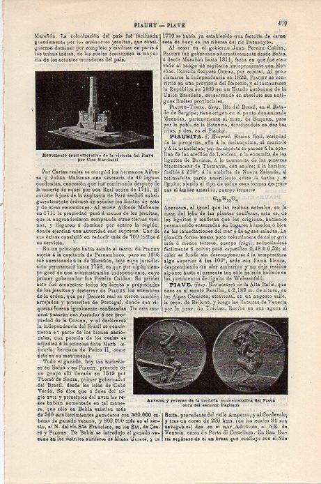 LAMINA V09355: Medalla conmemorativa del Piave, por Pagliani