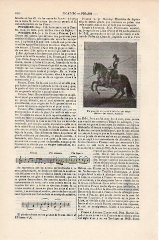 LAMINA V09359: Un picador de toros a caballo, por Goya