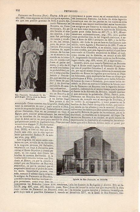 LAMINA V09315: Iglesia de San Petronio en Bolonia