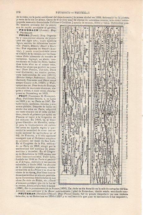 LAMINA V09318: Tabla Peutingeriana partes II a VII