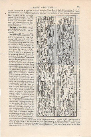 LAMINA V09319: Tabla Peutingeriana partes VII a XII