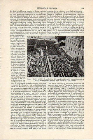 LAMINA V09599: Desfile de jovenes fascistas abril 1936 en Roma