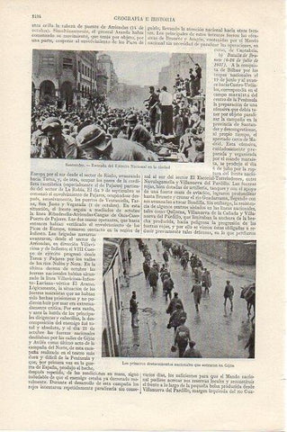 LAMINA V09604: El Ejercito Nacional en Santander