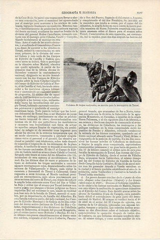 LAMINA V09606: Tropas nacionales en la reconquista de Teruel