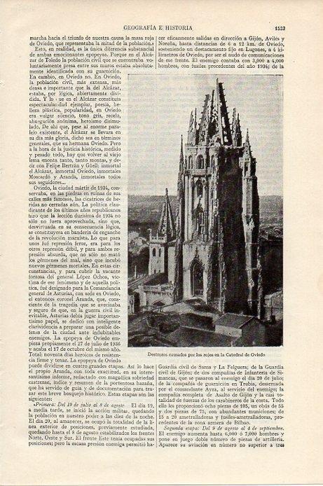 LAMINA V09614: Destrozos de la guerra en la Catedral de Toledo
