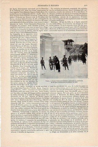 LAMINA V09616: Tropas leales al Gobierno en Tokio en 1936