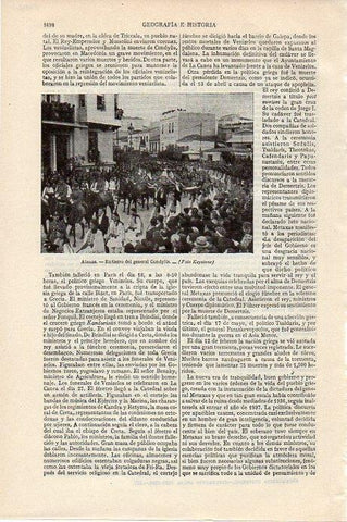 LAMINA V09587: Entierro del general Condylis en Atenas