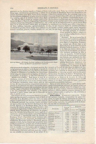 LAMINA V09589: Palacio Nacional de Port-au-Prince