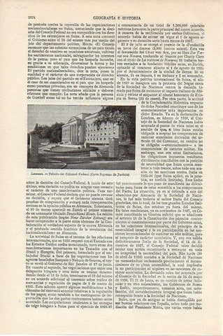 LAMINA V09636: Palacio del Tribunal Federal en Lausana