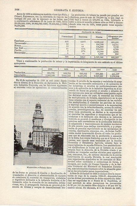 LAMINA V09638: Palacio Salvo en Montevideo