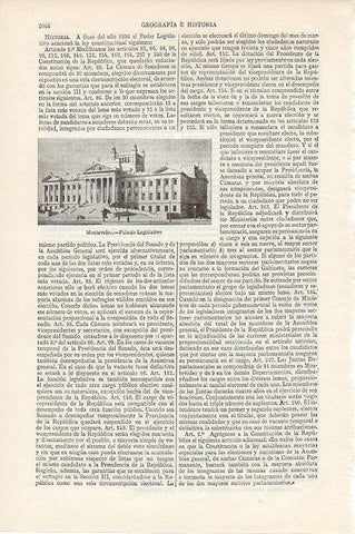 LAMINA V09640: Palacio Legislativo en Montevideo