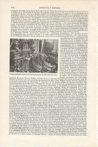 LAMINA V09641: Cardenales en Consistorio de junio de 1936
