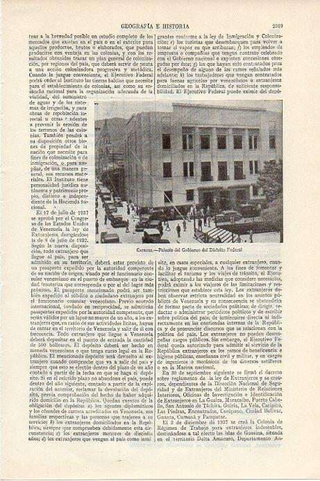 LAMINA V09646: Palacio del Gobierno en Caracas