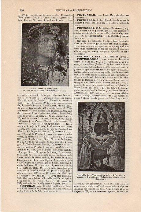 LAMINA V09495: Autorretrato de Pinturicchio