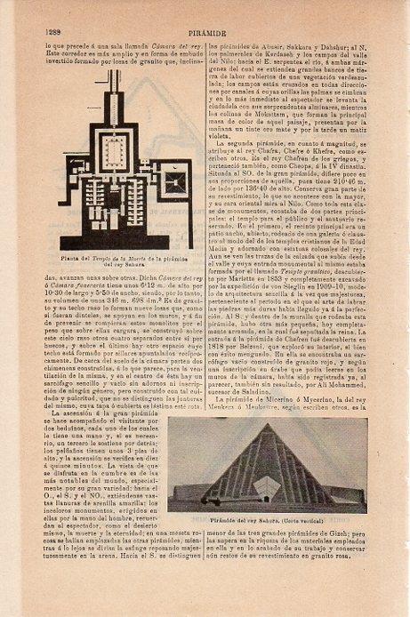 LAMINA V09514: Piramide del rey Sahura