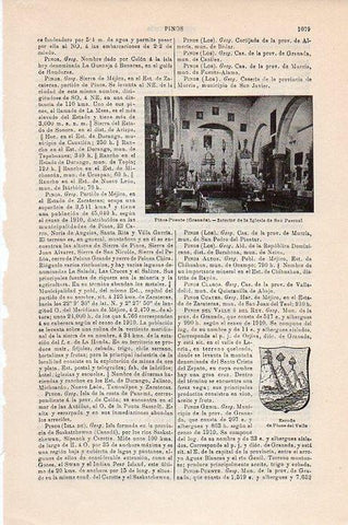 LAMINA V09481: Iglesia de San Pascual en Pinos-Puente, Granada