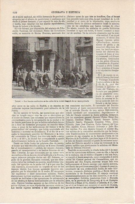 LAMINA V09553: Las fuerzas nacionales en Teruel