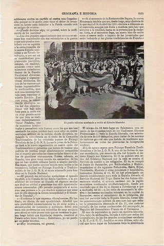 LAMINA V09567: El Pueblo bilbaino recibiendo al Ejercito liberador