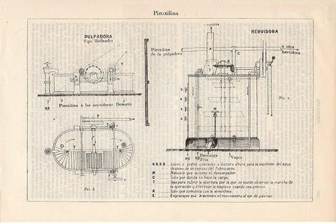 LAMINA V09538: Piroxilina