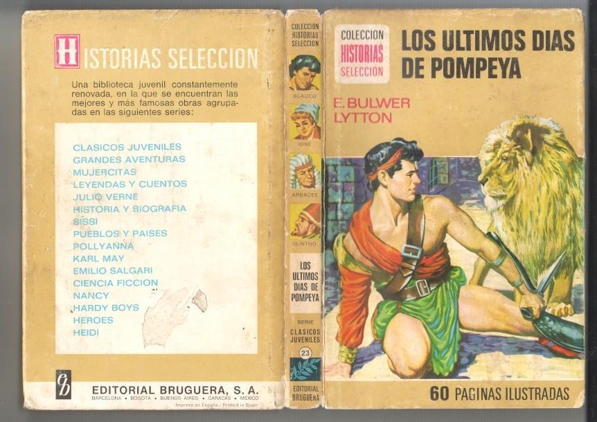 Historias Seleccion serie Clasicos Juveniles numero 23: Los ultimos dias de Pompeya