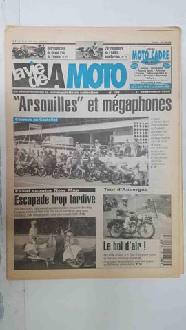 Revista, Magazine: La Vie de la Moto num 188, 1 septembre 1996 - Arsouilles et megaphones