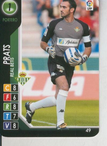 Cromo: Derby Total 2004-2005: Real Betis numero 01: Prats