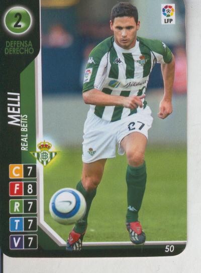 Cromo: Derby Total 2004-2005: Real Betis numero 02: Melli