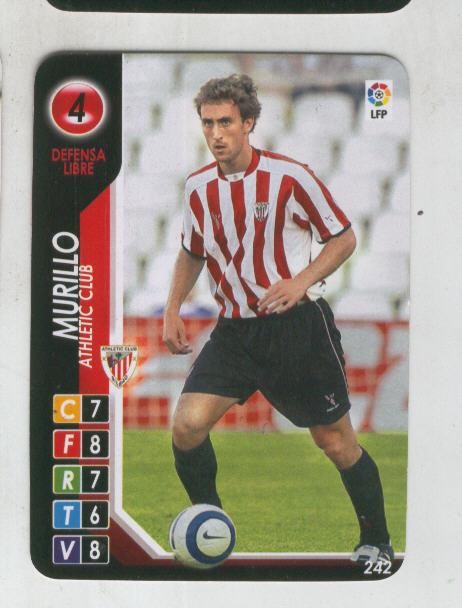 Cromo: Derby Total 2004-2005: Atletic Club numero 04: Murillo