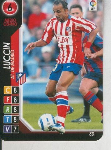 Cromo: Derby Total 2004-2005: At.de Madrid numero 06: Luccin