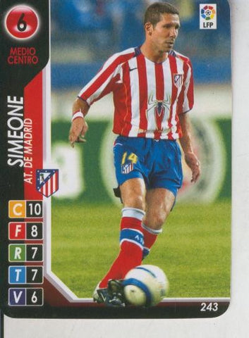 Cromo: Derby Total 2004-2005: At.de Madrid numero 06: Simeone