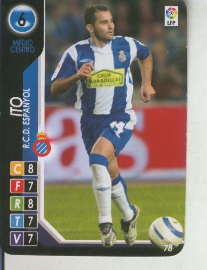 Cromo: Derby Total 2004-2005: R.C.D.Espanyol numero 06: Ito
