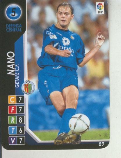 Cromo: Derby Total 2004-2005: Getafe C.F. numero 05: Nano