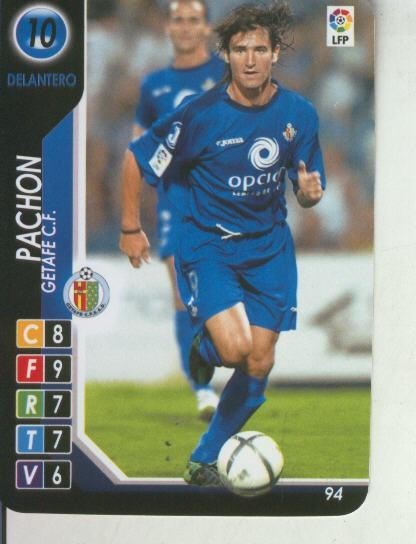 Cromo: Derby Total 2004-2005: Getafe C.F. numero 10: Pachon