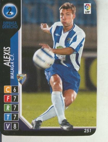 Cromo: Derby Total 2004-2005: Malaga C.F. numero 02: Alexis