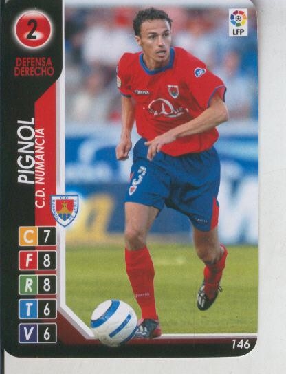 Cromo: Derby Total 2004-2005: C.D.Numancia numero 02: Pignol