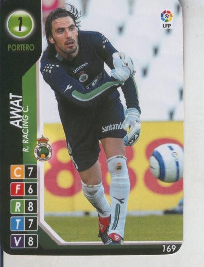 Cromo: Derby Total 2004-2005: R.Racing C. numero 01: Awat