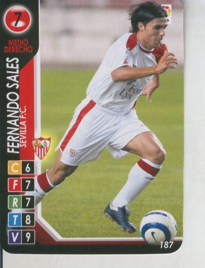 Derby Total 2004-2005: Sevilla F.C. numero 07: Fernando Sales