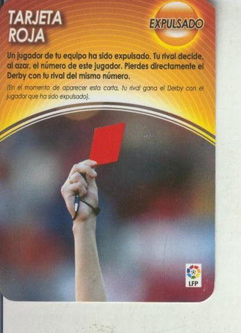 Cromo: Derby Total 2004-2005: Medio tiempo: Tarjeta roja