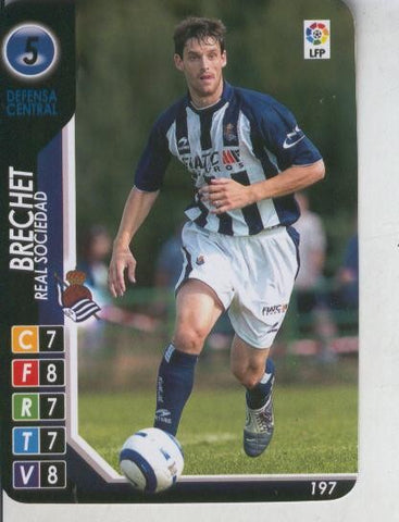 Cromo: Derby Total 2004-2005: Real Sociedad numero 05: Brechet