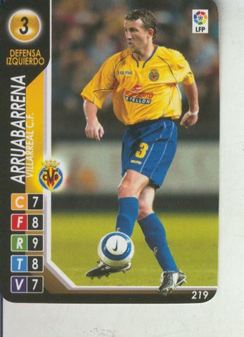 Cromo: Derby Total 2004-2005: Villarreal C.F. numero 03: Arruabarrena