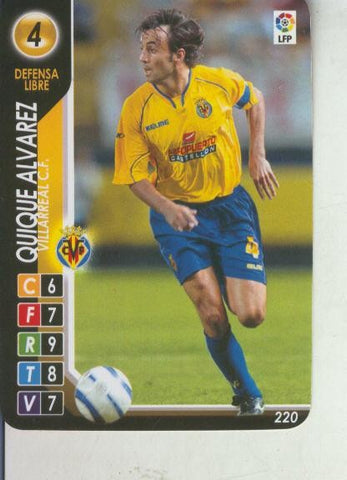 Cromo: Derby Total 2004-2005: Villarreal C.F. numero 04: Quique Alvarez