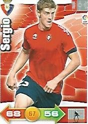 CROMO ADRENALYN LIGA 2010-11: Osasuna: Sergio