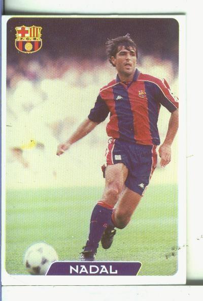 Cromos: Super Futbol liga 96: F.C.Barcelona: Nadal