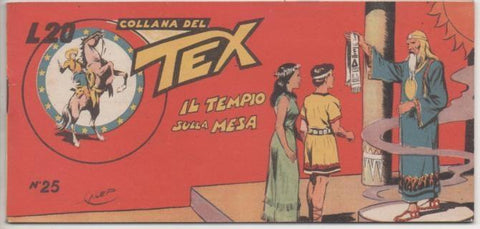 Comic E00320: Collana del Tex L20 nº 25 Nuova Serie. Il Tempio sulla Mesa