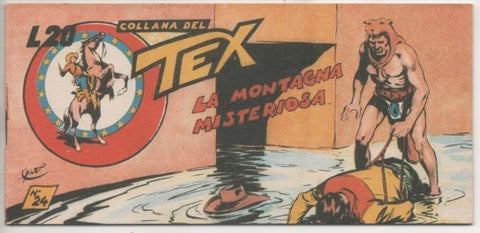 Comic E00319: Collana del Tex L20 nº 24 Nuova Serie. La Montagna Misteriosa