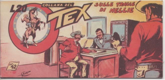 Comic E00337: Collana del Tex L20 nº 42 Nuova Serie. Sulle Tracce di Nellie