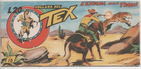 Comic E00308: Collana del Tex L20 nº 13 Nuova Serie. L'Enigma delle Tracce