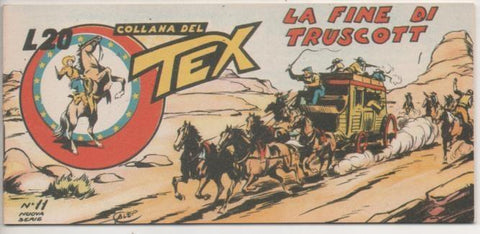 Comic E00306: Collana del Tex L20 nº 11 Nuova Serie