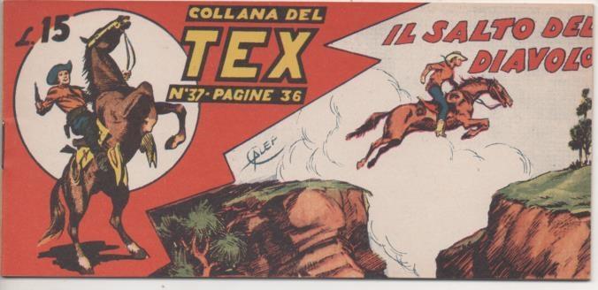 Comic E00258: Callana del Tex L15 nº 36. Il Salto del Diavolo